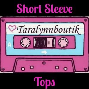 Women's short sleeve tops